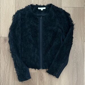 Jonathan Simkai Black Textured Women's Jacket